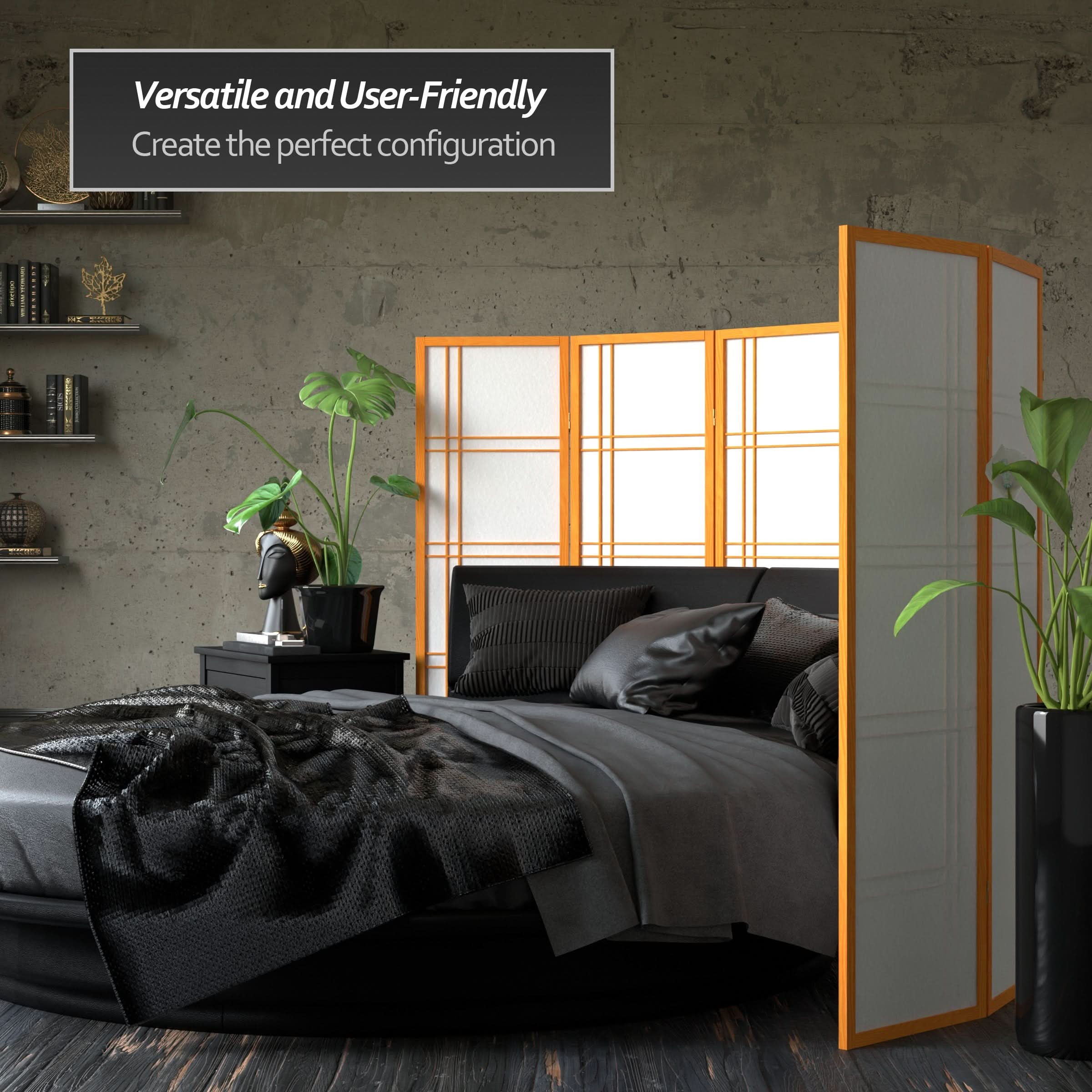 5 ft. Tall Double Cross Shoji Screen