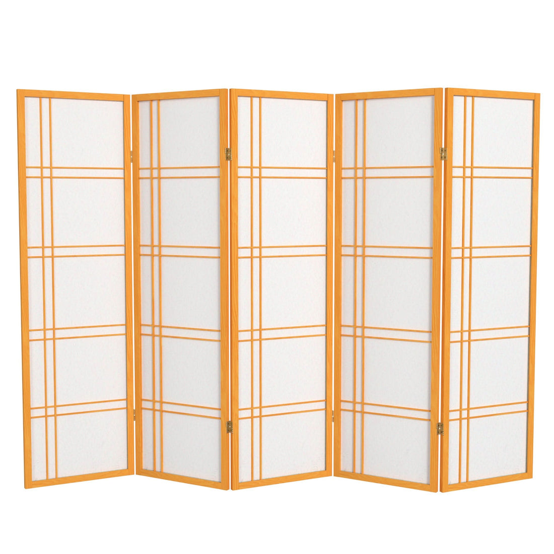 5 ft. Tall Double Cross Shoji Screen