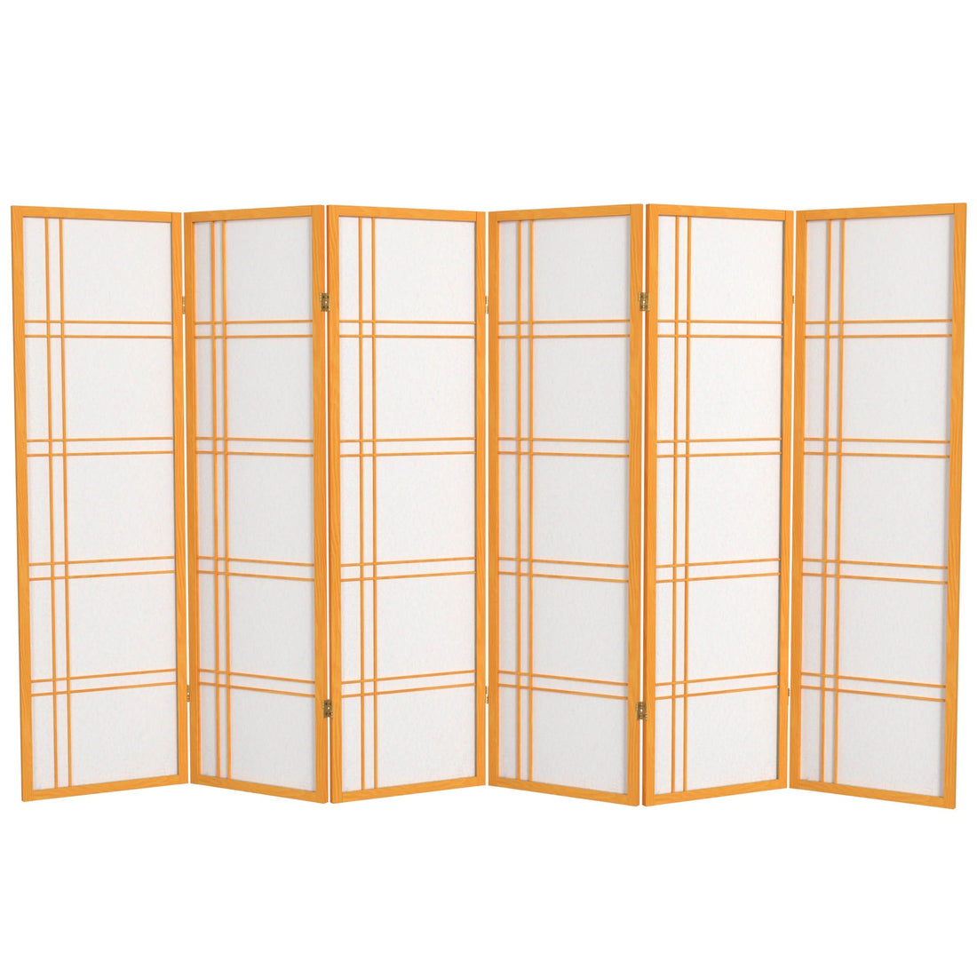 5 ft. Tall Double Cross Shoji Screen