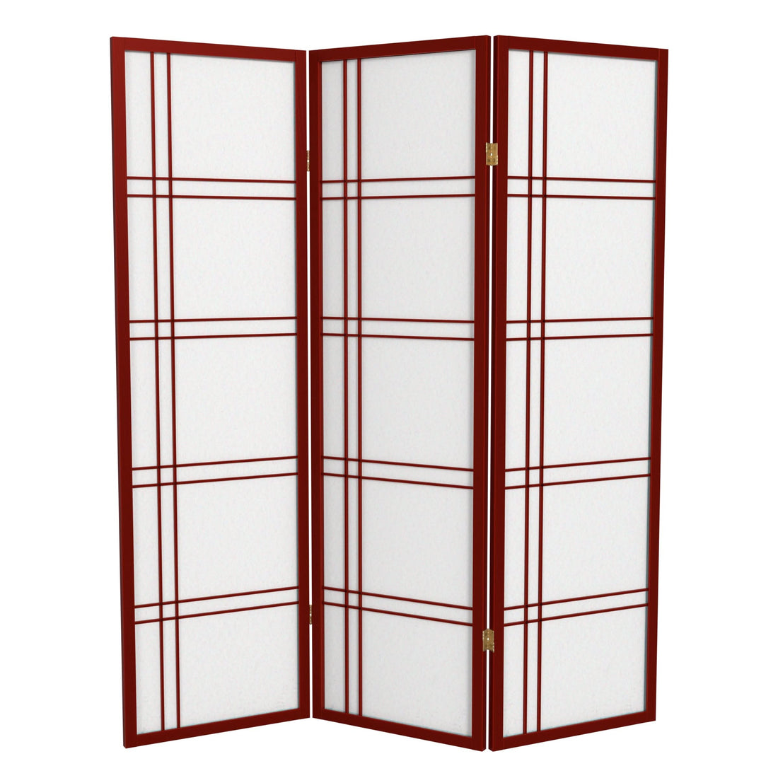 5 ft. Tall Double Cross Shoji Screen