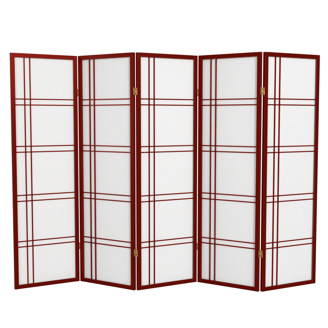 5 ft. Tall Double Cross Shoji Screen