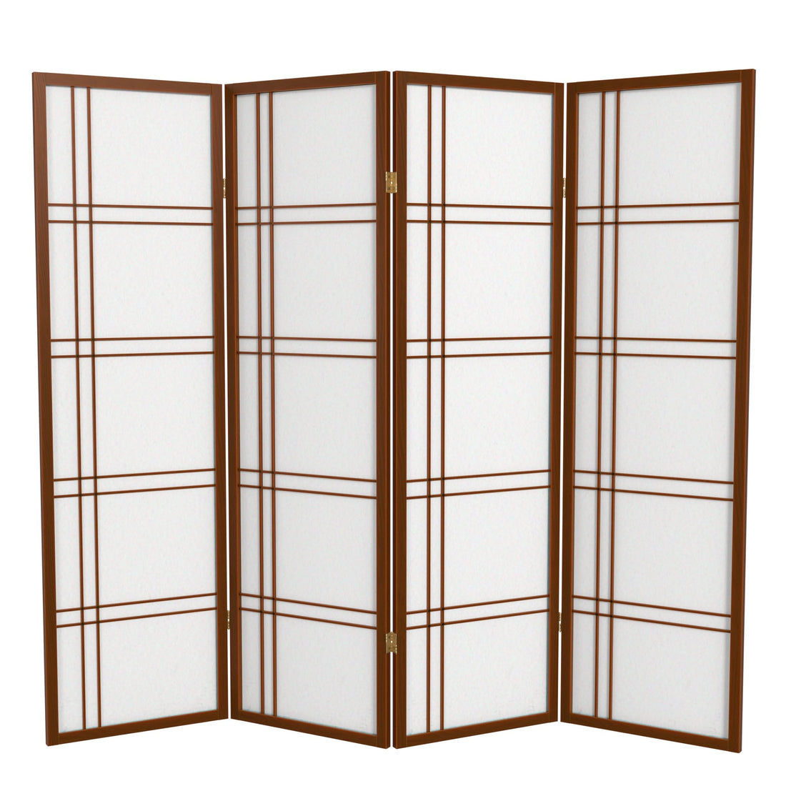 5 ft. Tall Double Cross Shoji Screen