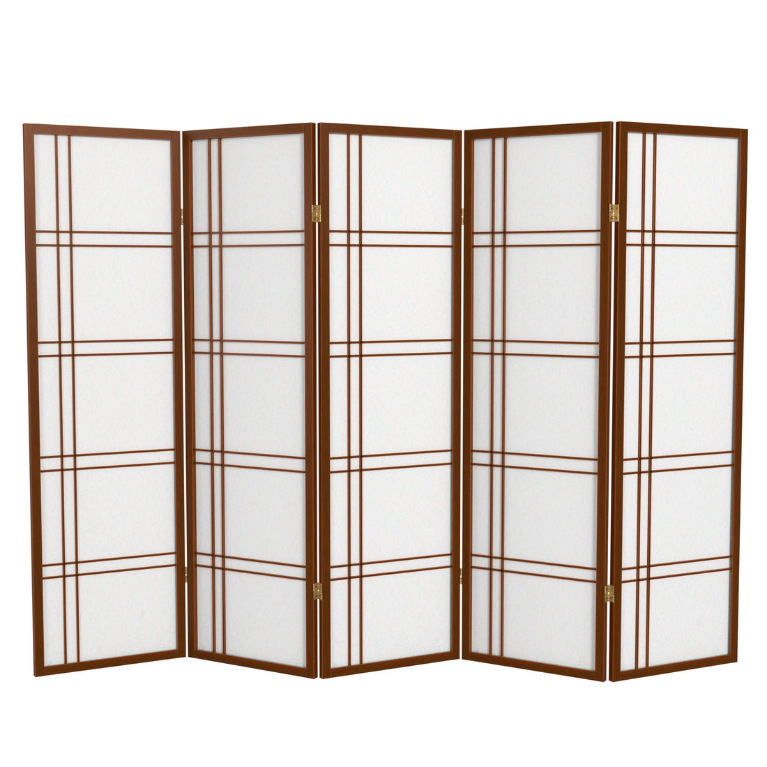 5 ft. Tall Double Cross Shoji Screen