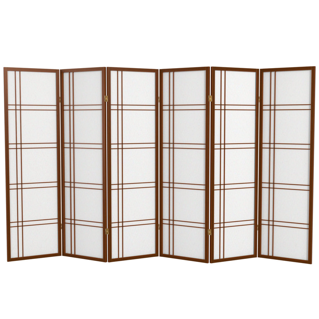 5 ft. Tall Double Cross Shoji Screen