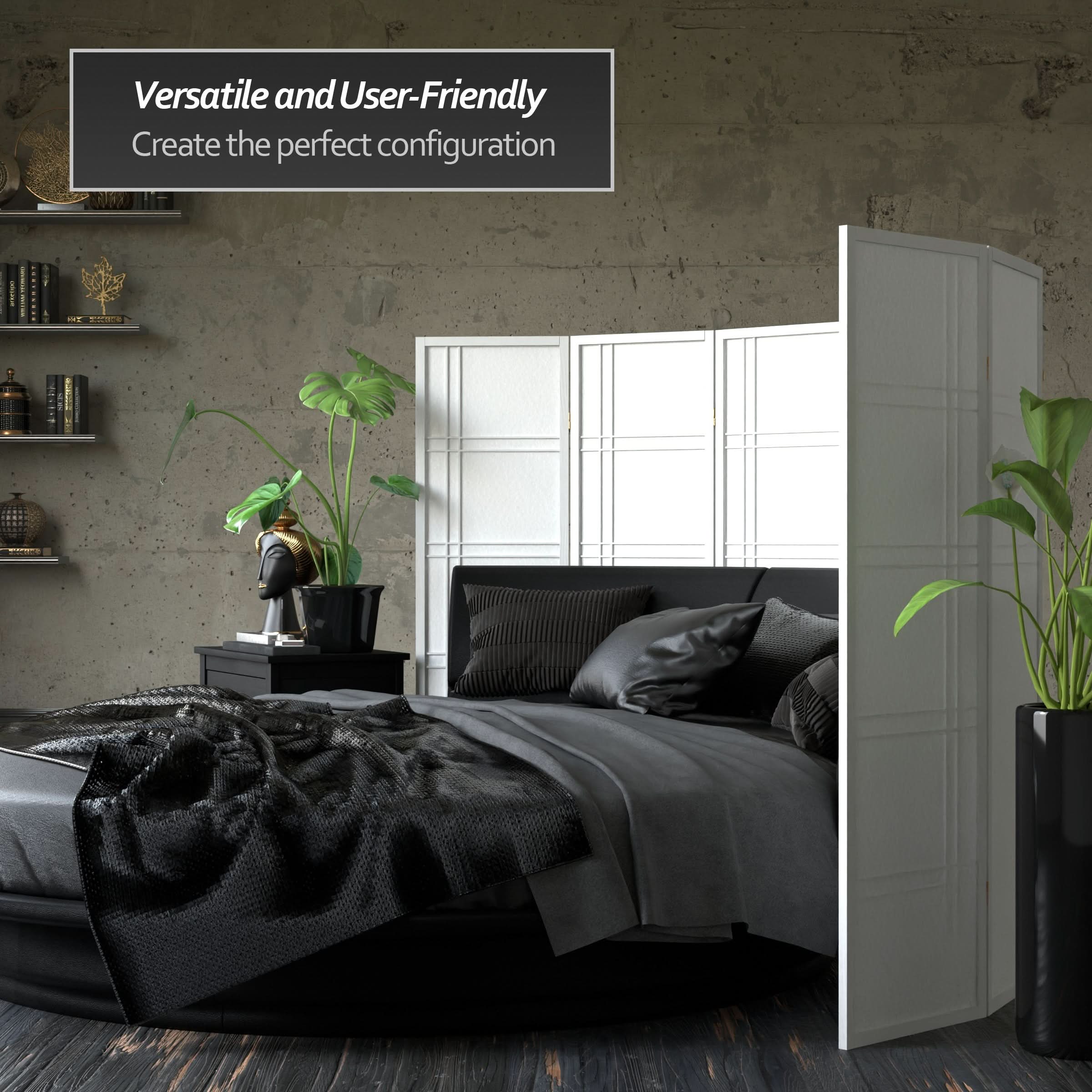 5 ft. Tall Double Cross Shoji Screen