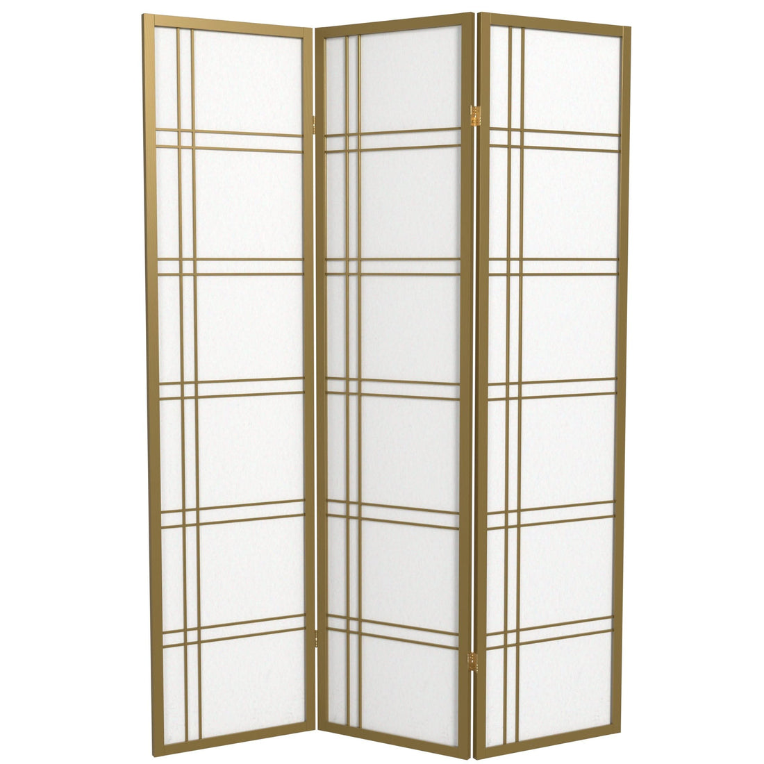 6 ft. Tall Double Cross Shoji Screen