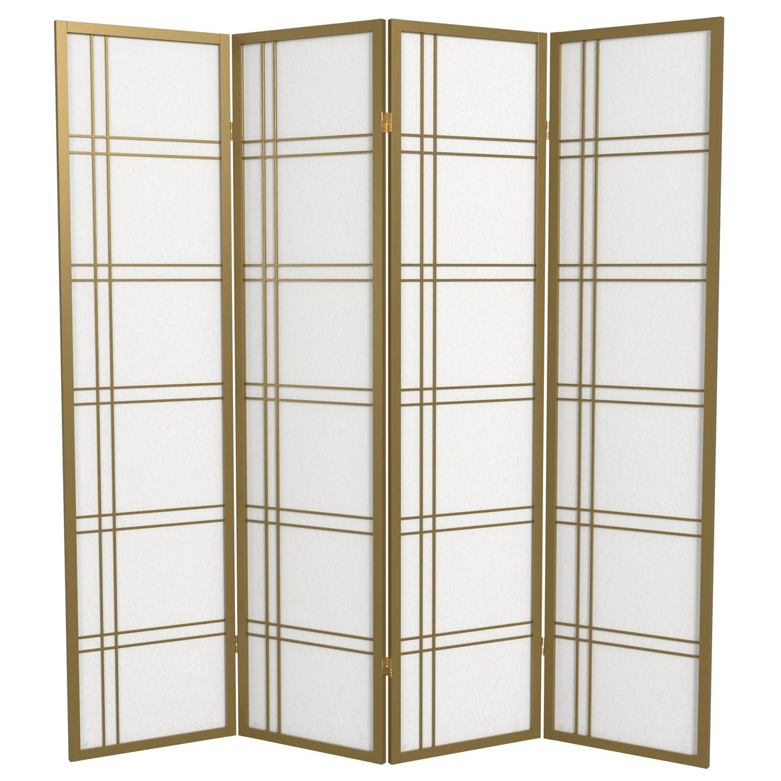 6 ft. Tall Double Cross Shoji Screen
