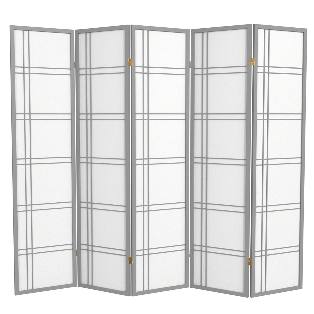 6 ft. Tall Double Cross Shoji Screen