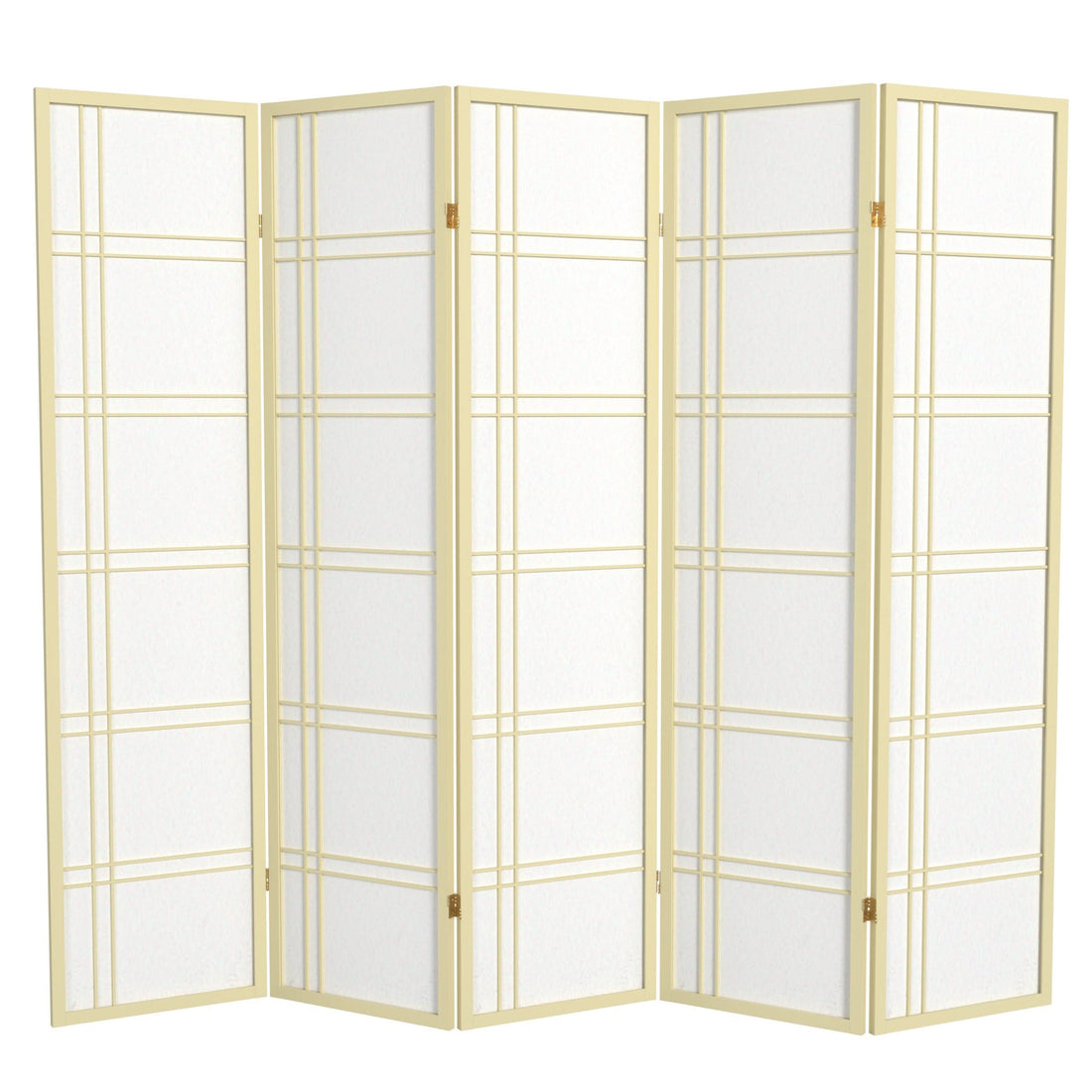6 ft. Tall Double Cross Shoji Screen