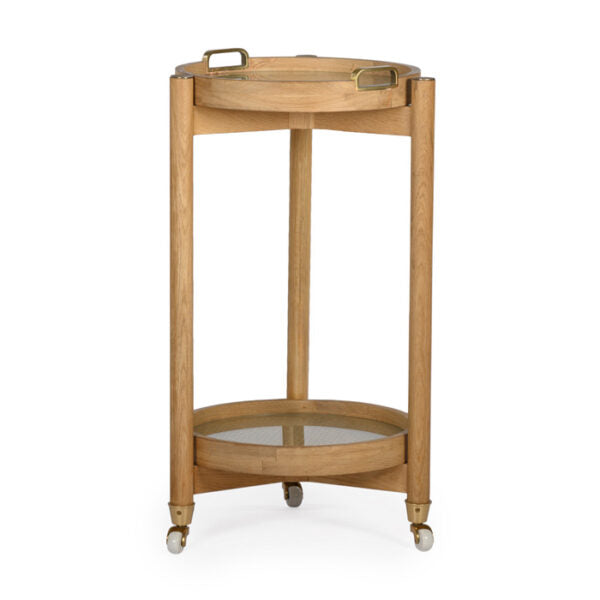 Trio Round Bar Cart