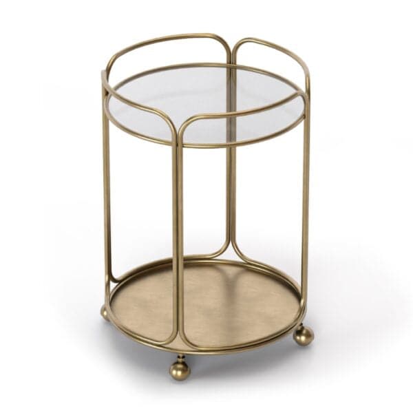 Radius Round Bar Cart