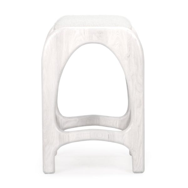 Luna Upholstered Counter Stool