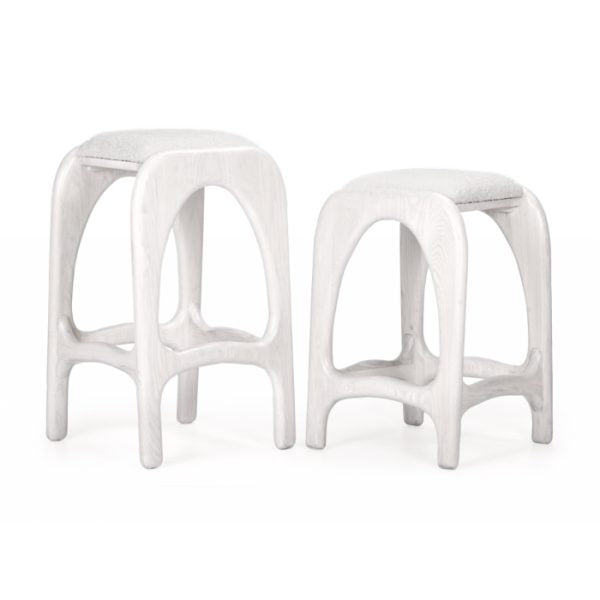 Luna Upholstered Counter Stool