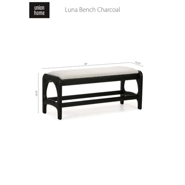 Luna Upholstered Bench