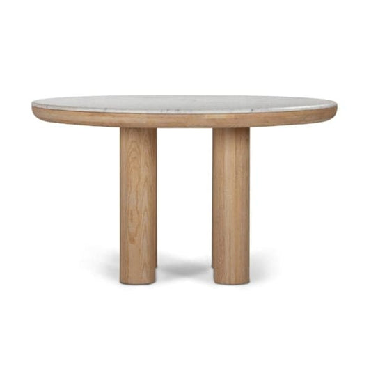  Pillar Round Dining Table 