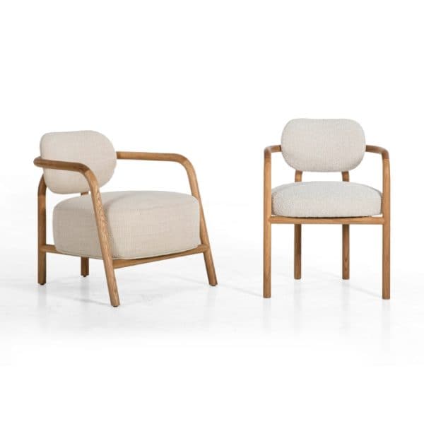 Theodore Boucle Dining Chair