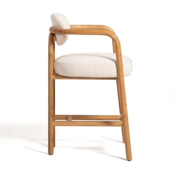 Theodore Boucle Counter Stool