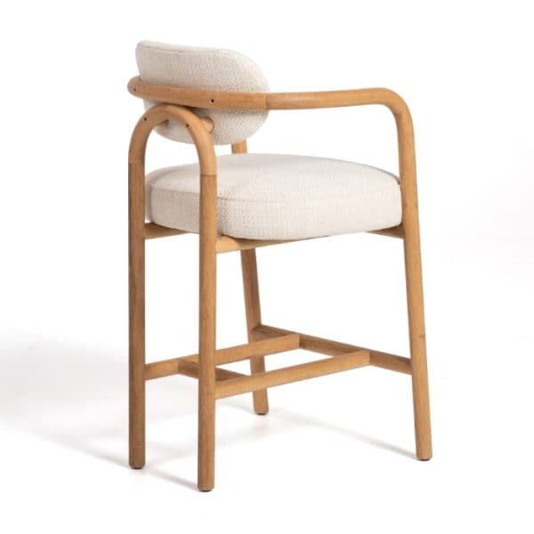 Theodore Boucle Counter Stool