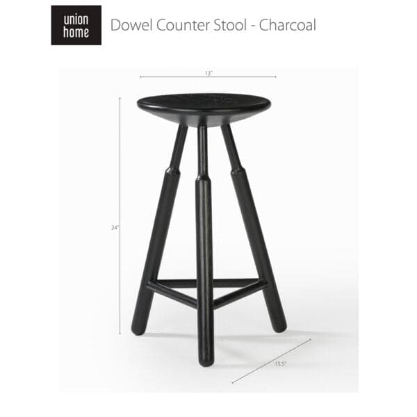 Dowel Counter Stool