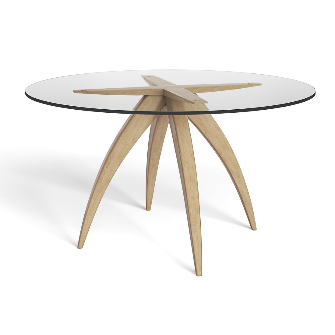 Ella Glass Round Dining Table