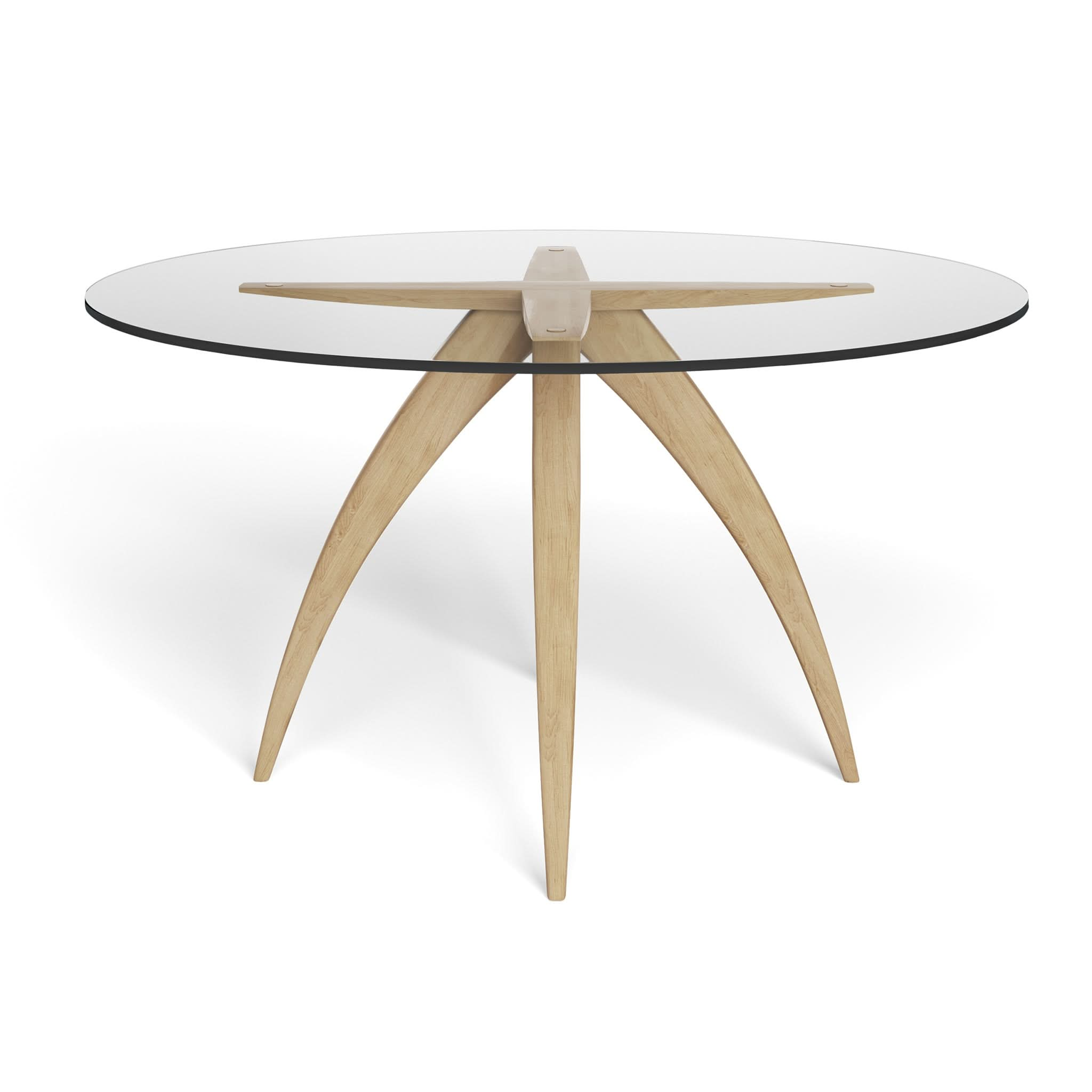 Ella Glass Round Dining Table