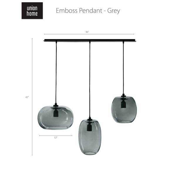 Emboss Pendant Light