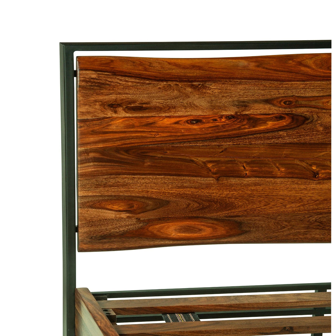 Elliston Modern Live Edge Platform Bed