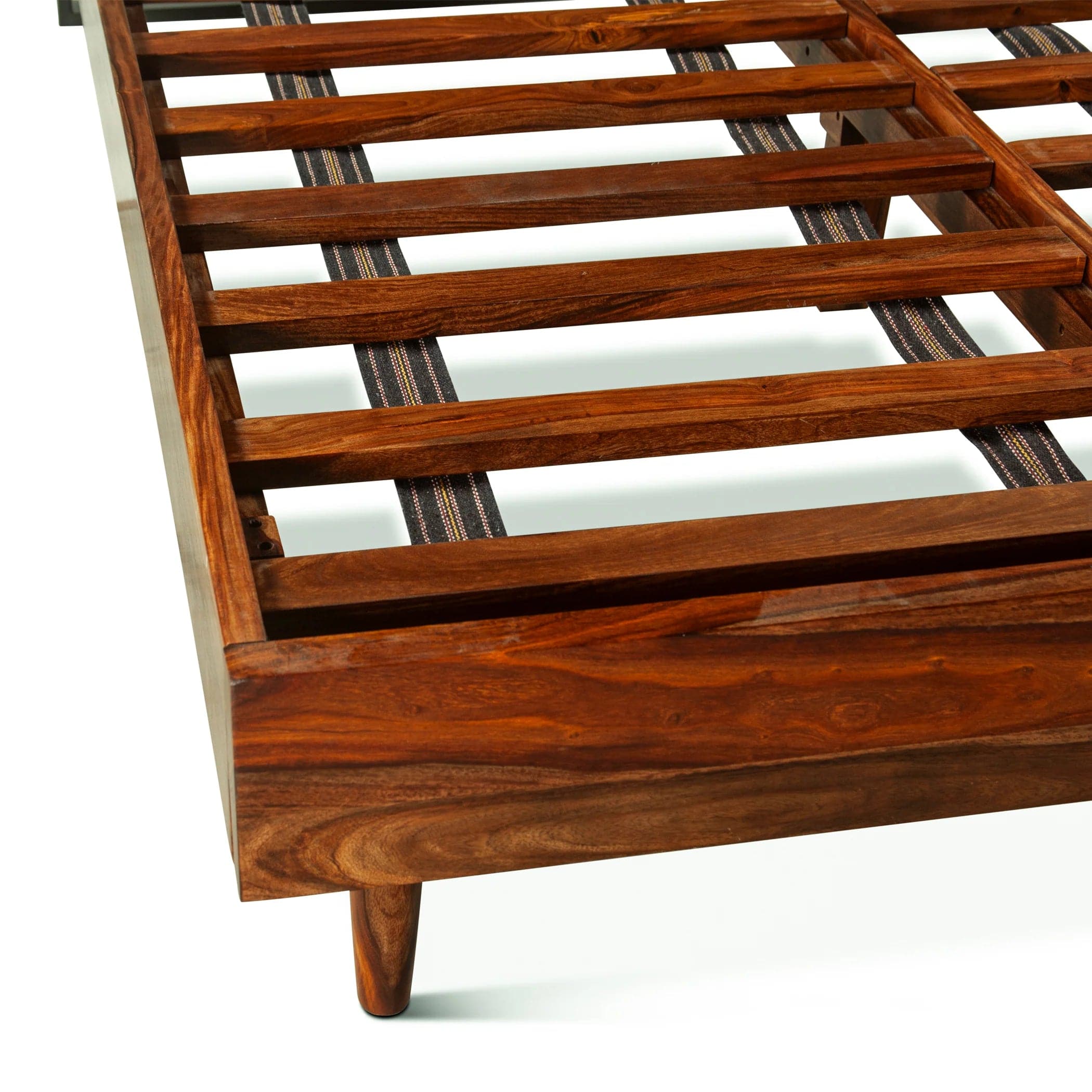 Elliston Modern Live Edge Platform Bed