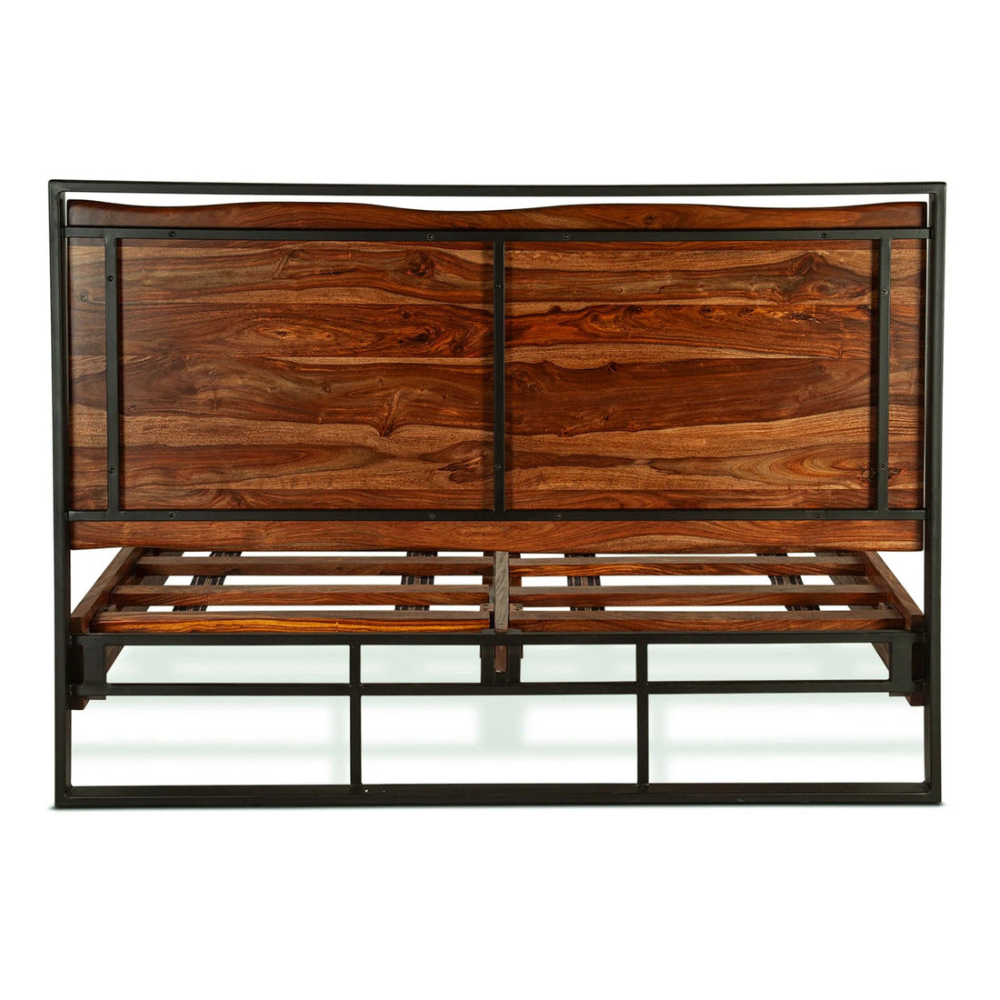 Elliston Modern Live Edge Platform Bed