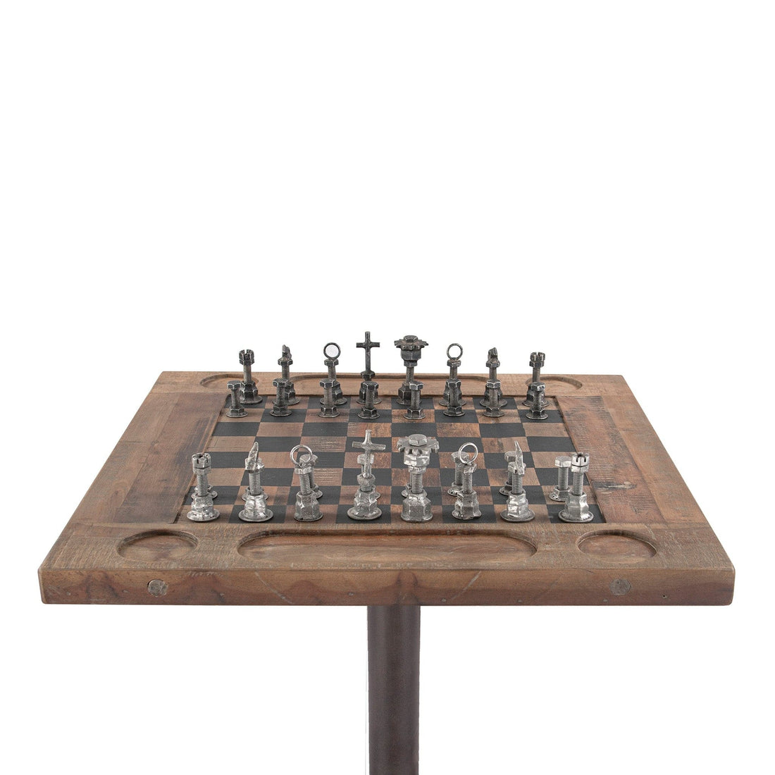 Rustic Revival Chess Set