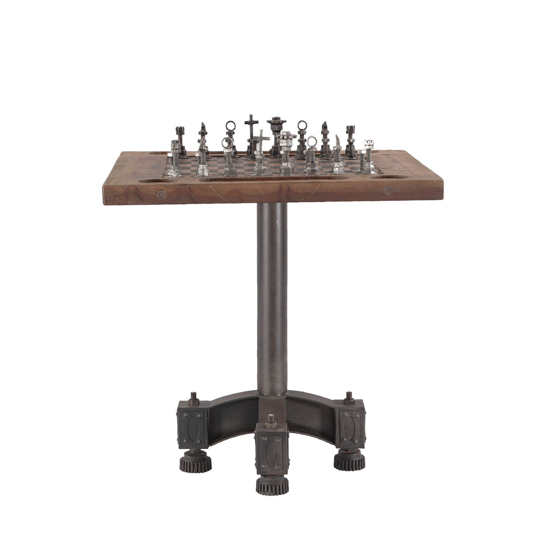 Rustic Revival Chess Set