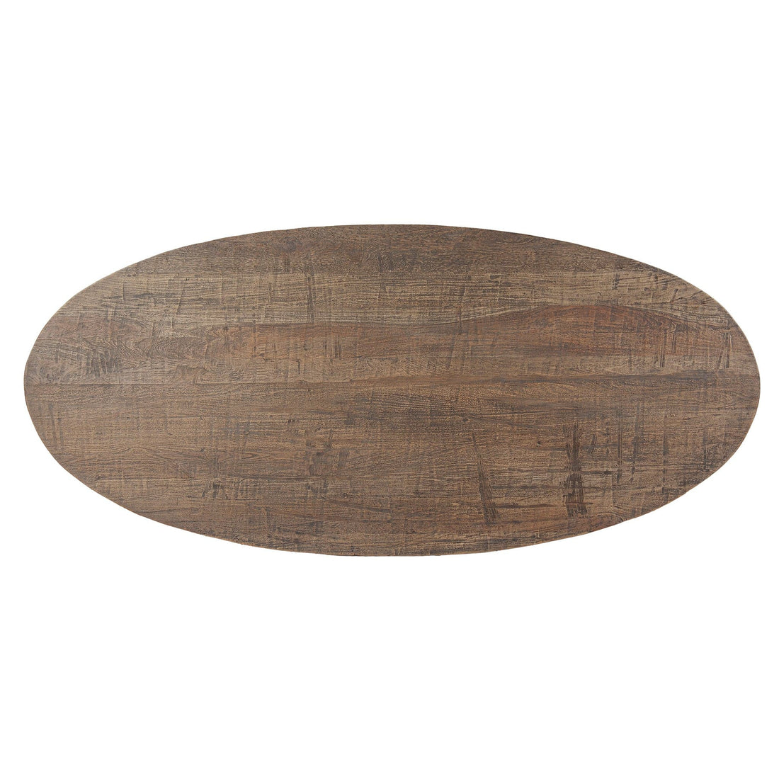 Rustic Revival Oval Shape Dining Table