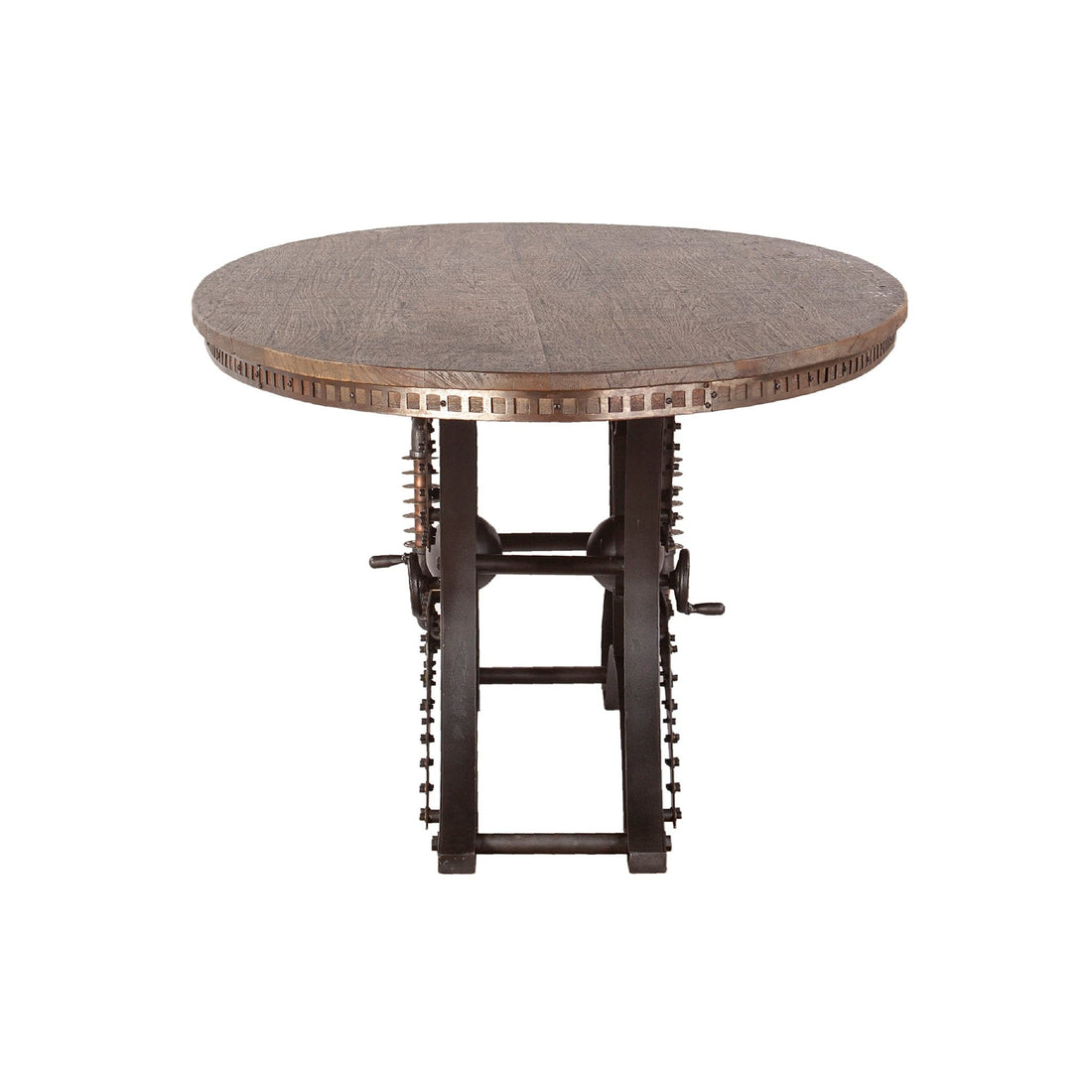 Rustic Revival Oval Shape Dining Table