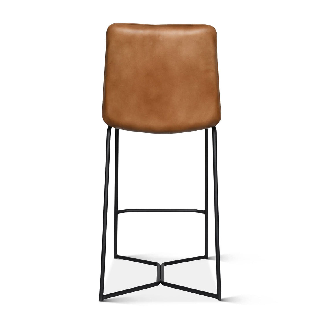 Brisbane Modern Leather Counter Chair - Home Trends & Design