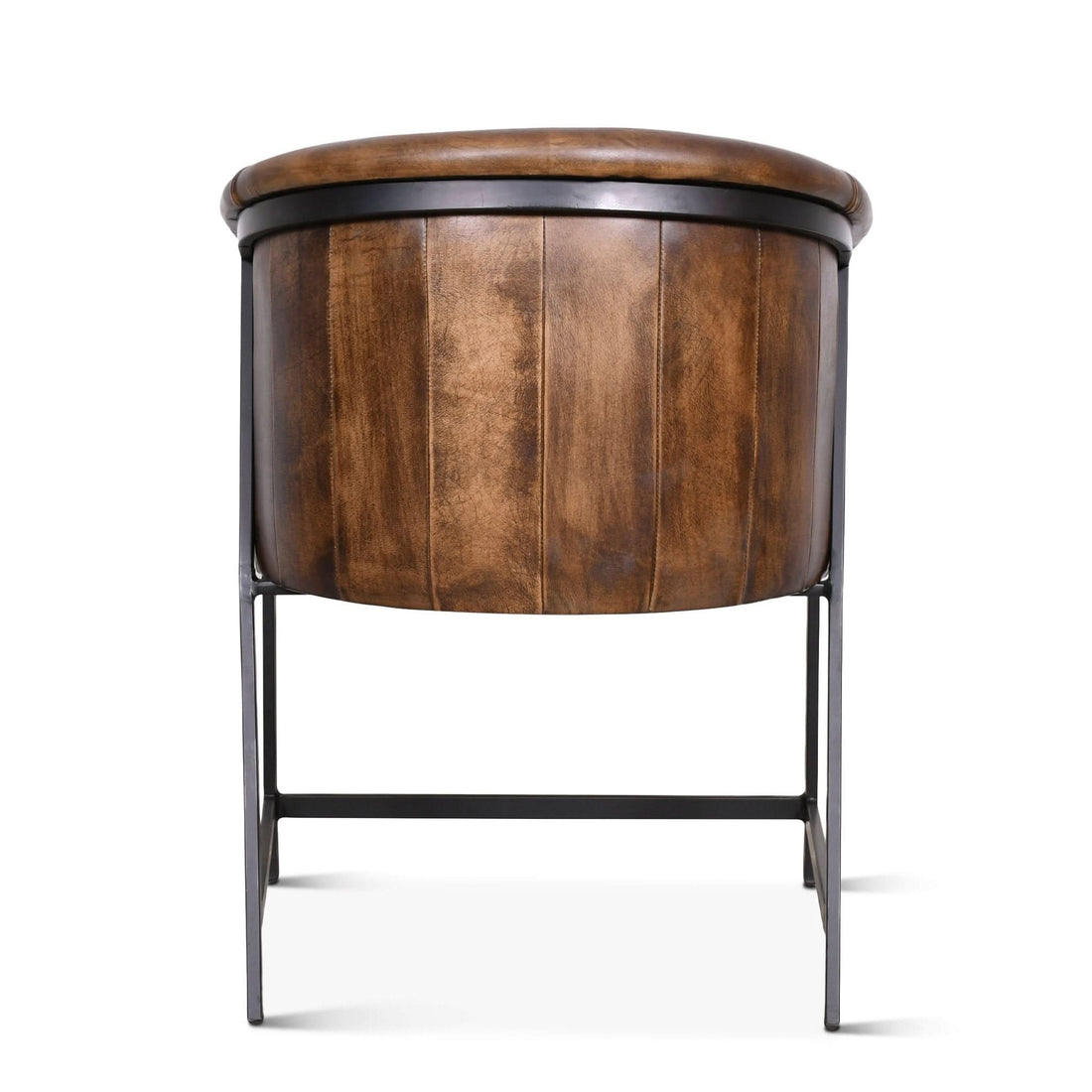 Brisbane 22" Leather Arm Chair - Home Trends & Design