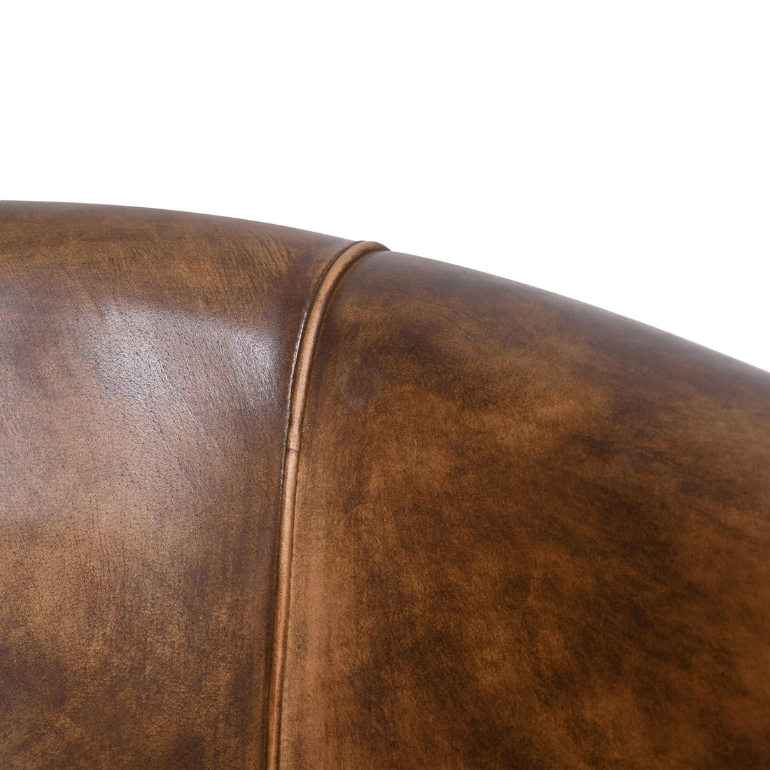Brisbane 22" Leather Arm Chair - Home Trends & Design