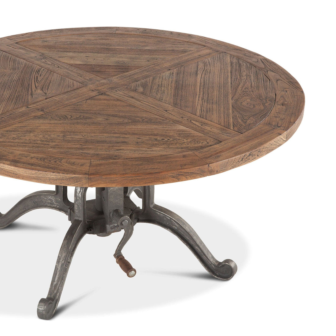 Artezia Round Coffee Table with Adjustable Crank