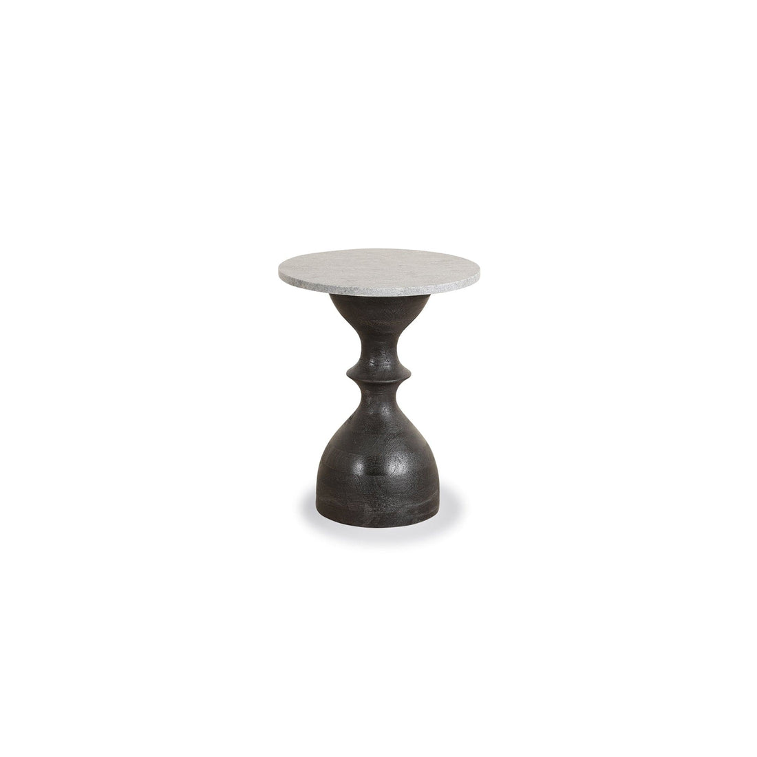 Palm Desert Rustic Marble Side Table