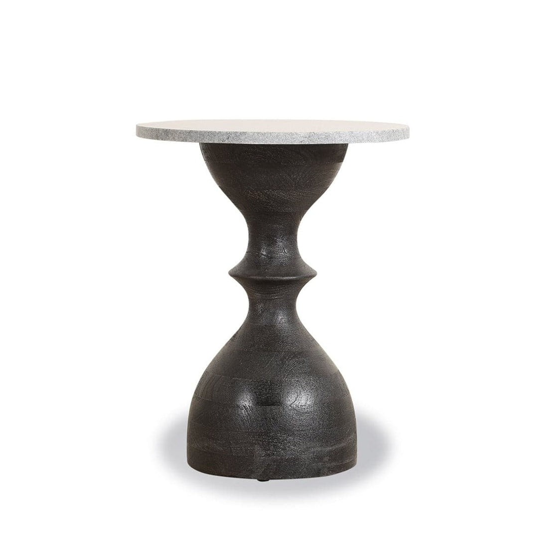 Palm Desert Rustic Marble Side Table