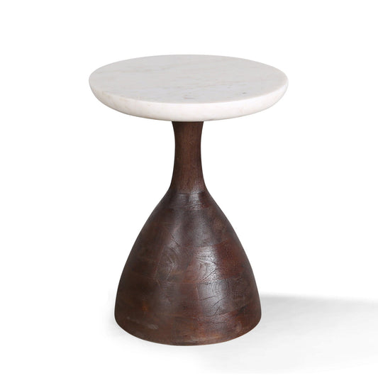Palm Desert Modern Marble Side Table