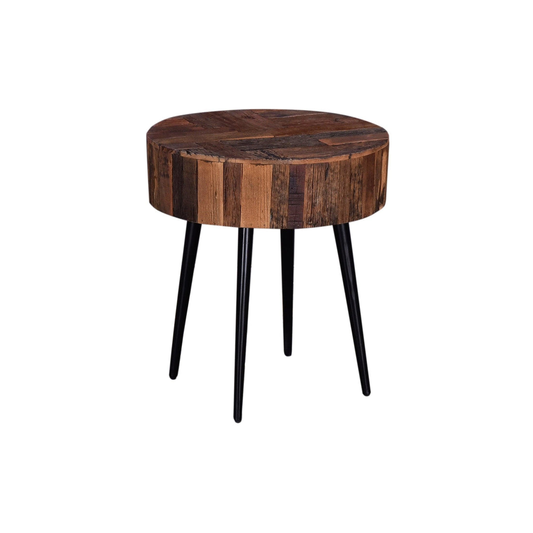 Palm Desert Reclaimed Wood Side Table