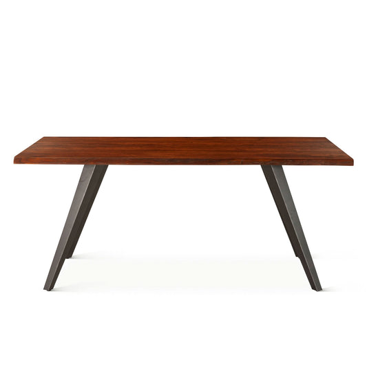 Knoxville 68" Live Edge Acacia Wood Dining Table - Home Trends & Design