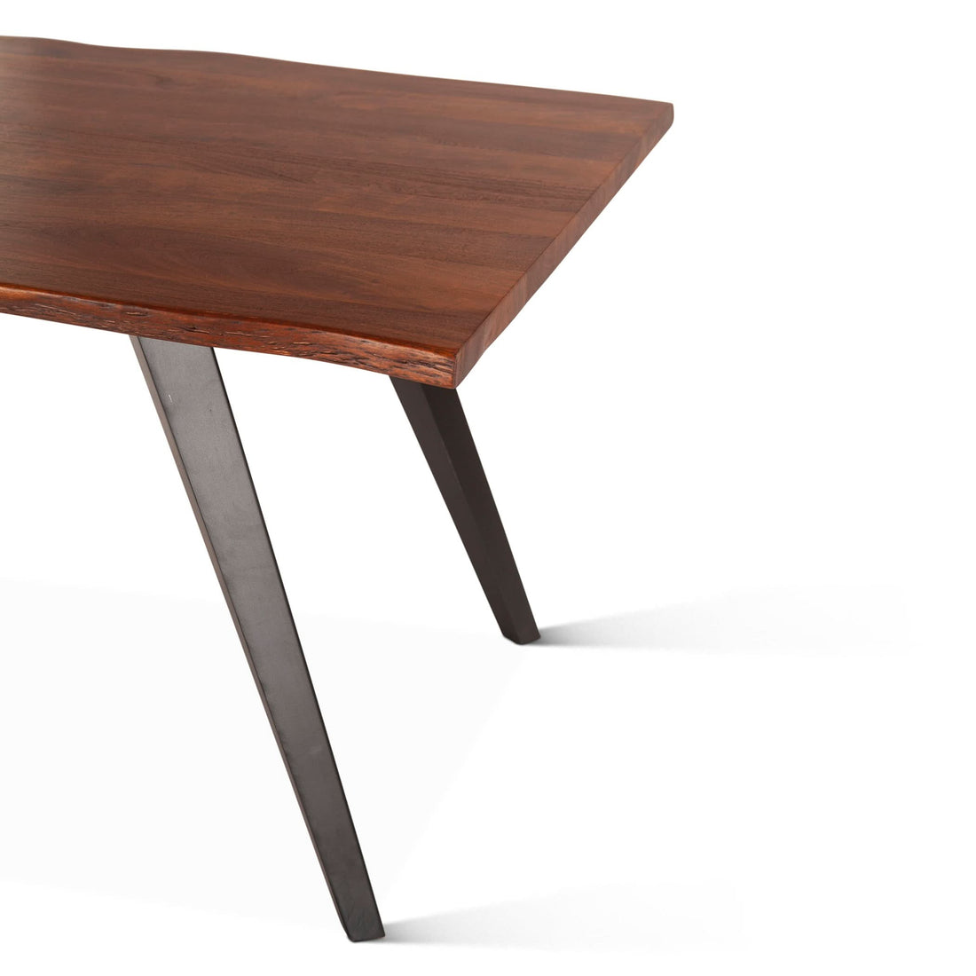 Knoxville 68" Live Edge Acacia Wood Dining Table - Home Trends & Design