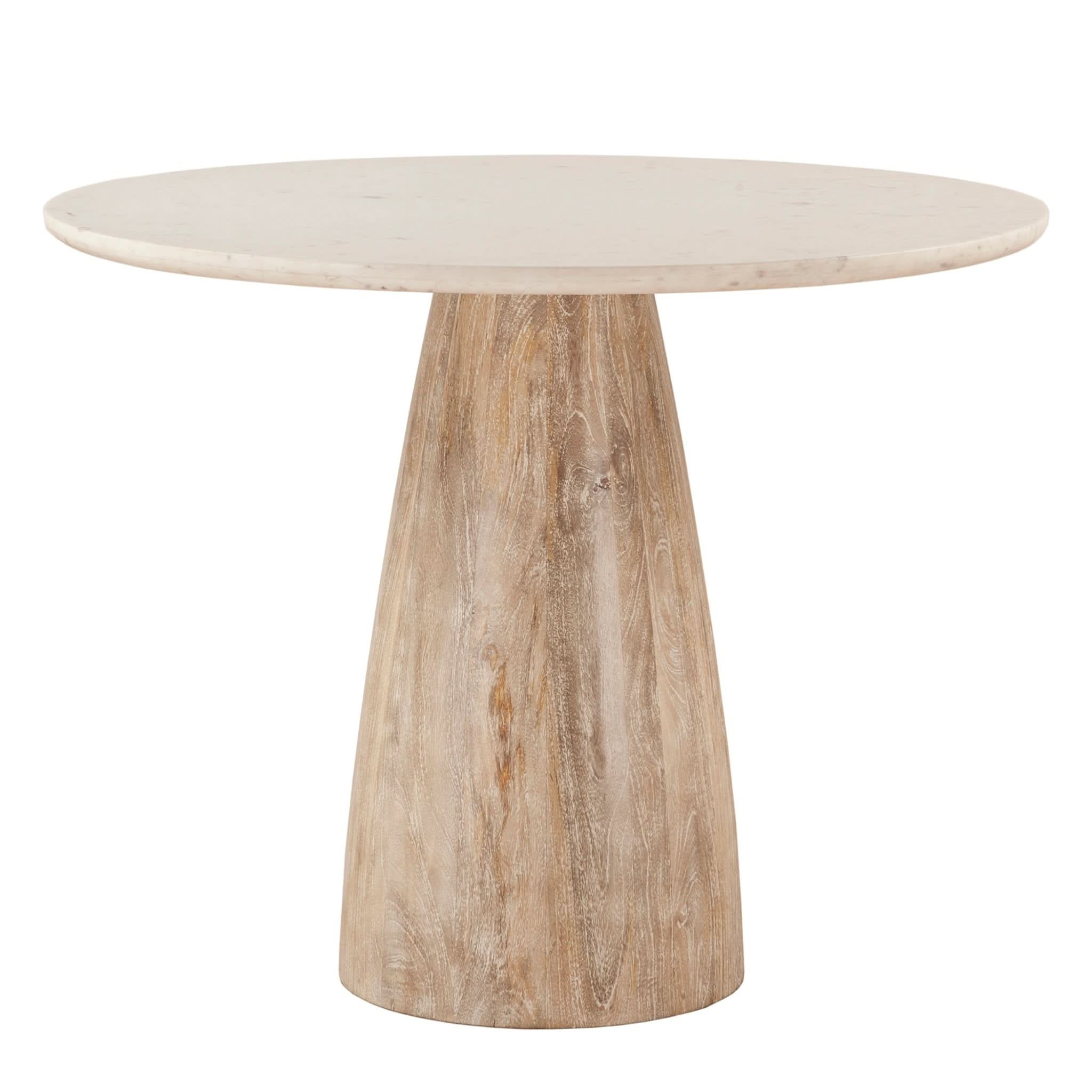 Palm Desert Marble Round Gathering Table - Home Trends & Design