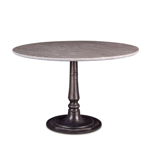 Palm Desert Dining Table with Iron Cafe Base