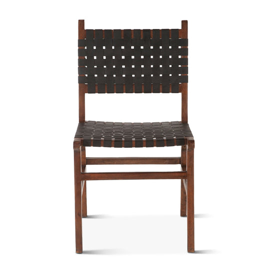  Lisbon Leather Dining Chair 