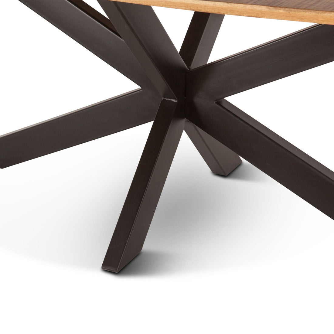 Santa Margherita 82" Mango Wood and Iron Dining Table - Home Trends & Design