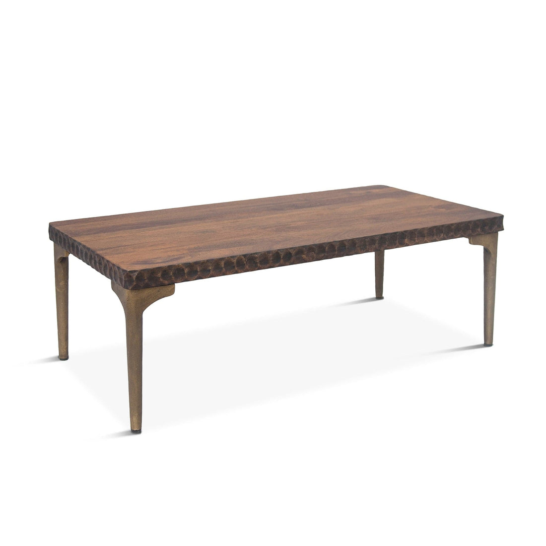 Vallarta Modern Carved Coffee Table