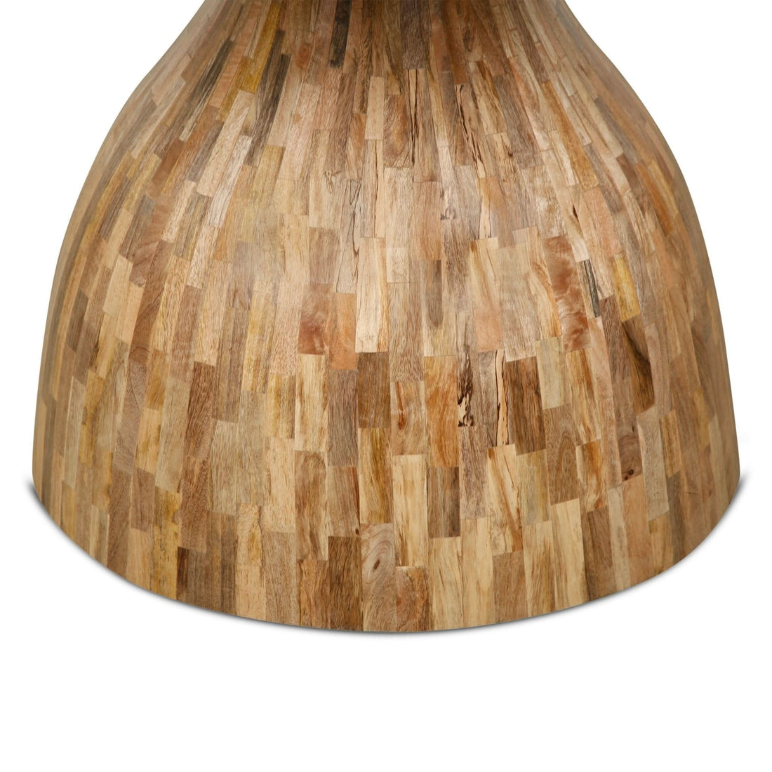 Fargo 54" Round Dining Table with Capri Beige Marble and Natural Base - Home Trends & Design