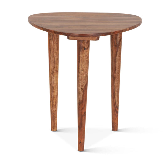 Arrey 23" Sheesham Wood Side Table - Home Trends & Design